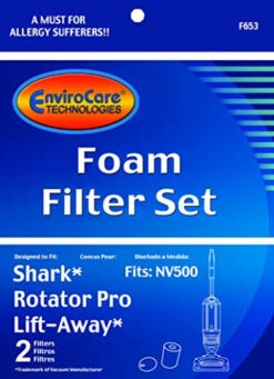 Shark Filter Set Kit XFF500 Generic EU-18500
