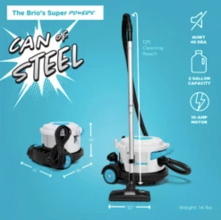 Simplicity Brio Canister Vacuum -Home Cleaning Tool Screen Shot 2022 11 10 at 10.46.10 AM 89169.1668097059